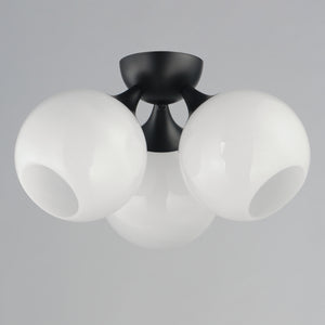 Neve 3-Light Semi Flush