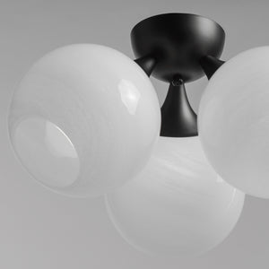 Neve 3-Light Semi Flush