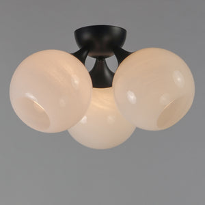 Neve 3-Light Semi Flush