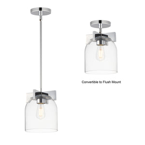 Scoop 1-Light Pendant/Flush Mount