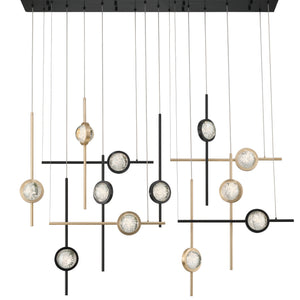 Barletta 12-Light 53" Integrated LED Grand Chandelier