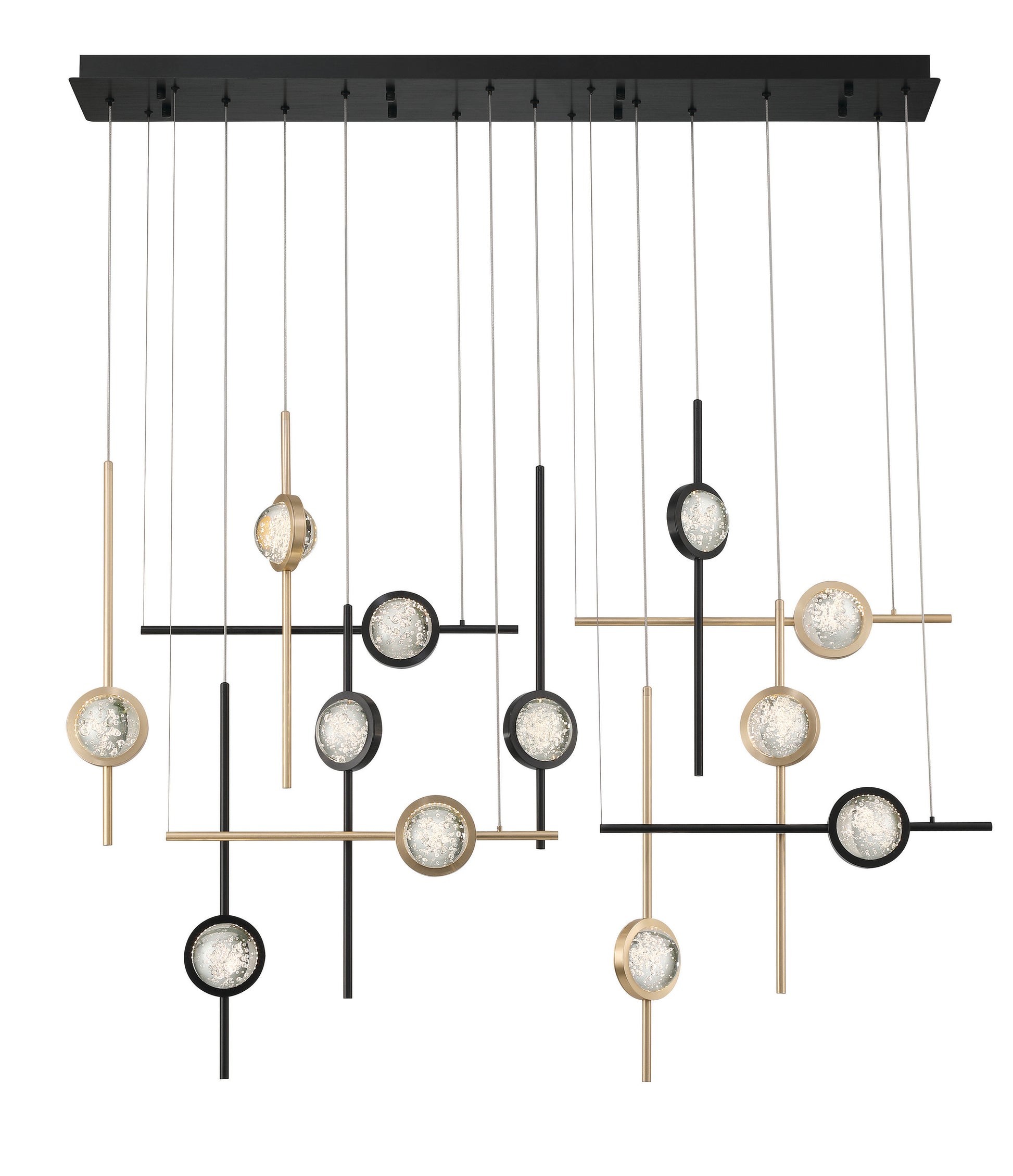 Barletta 12-Light 53" Integrated LED Grand Chandelier