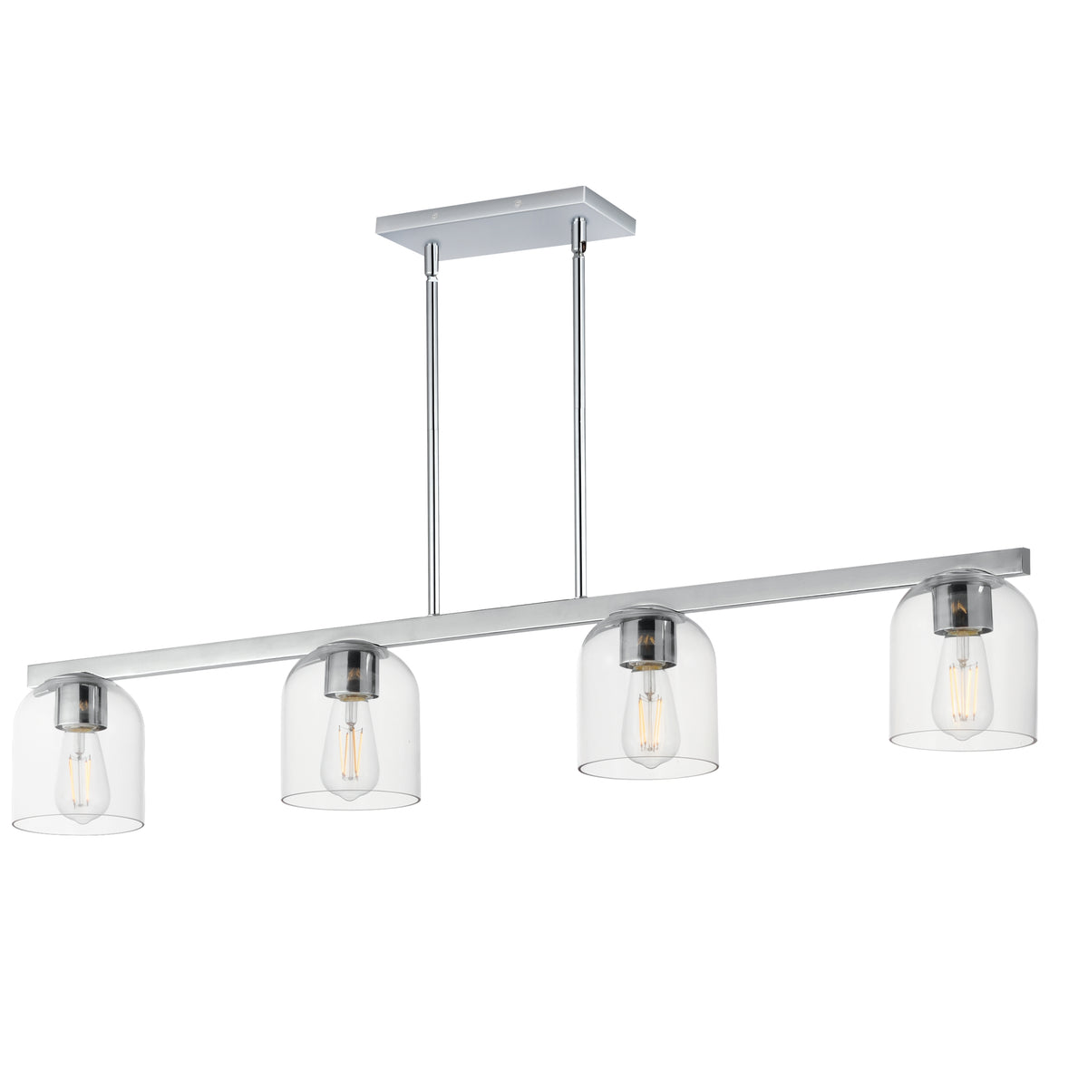 Scoop 4-Light Linear Pendant