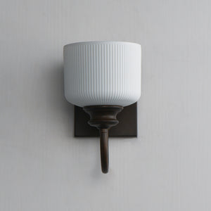 Bisque 1-Light Wall Sconce