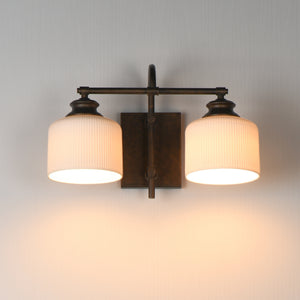 Bisque 2-Light Wall Sconce
