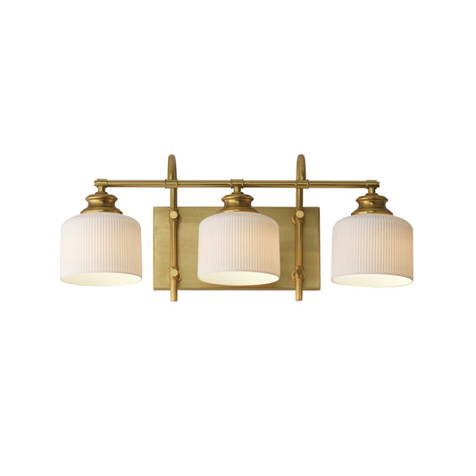 Bisque 3-Light Bath Vanity