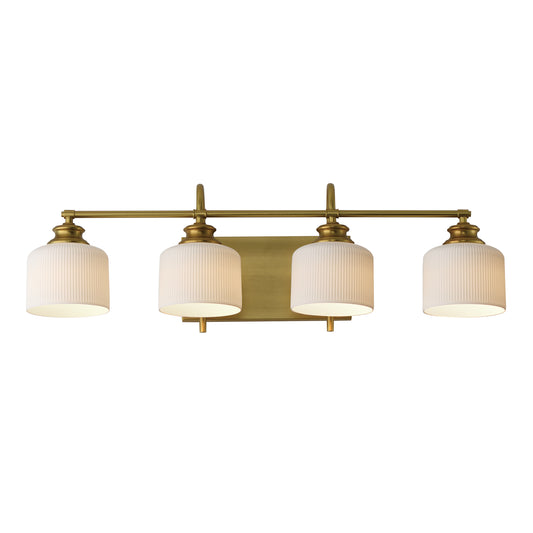 Bisque 4-Light Bath Vanity