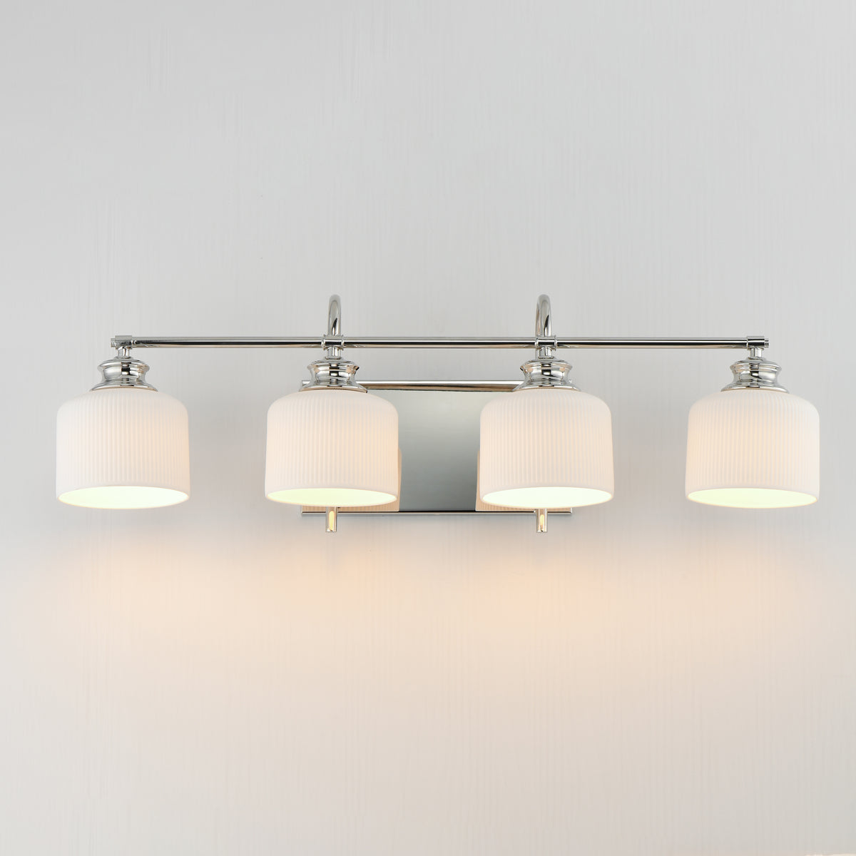 Bisque 4-Light Bath Vanity