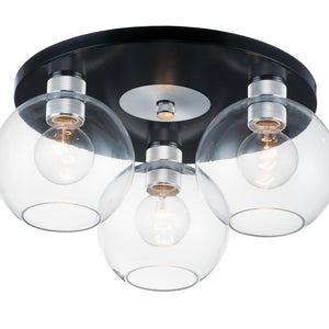 Vessel 3-Light Flush Mount