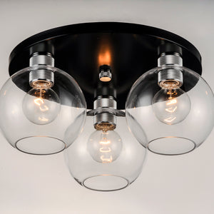 Vessel 3-Light Flush Mount