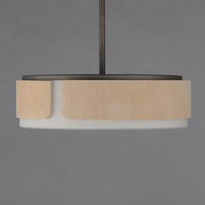 Draughtsman 18" Semi Flush Mount - Pendant