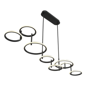 Giro 8-Light 59" Integrated LED Grand Chandelier