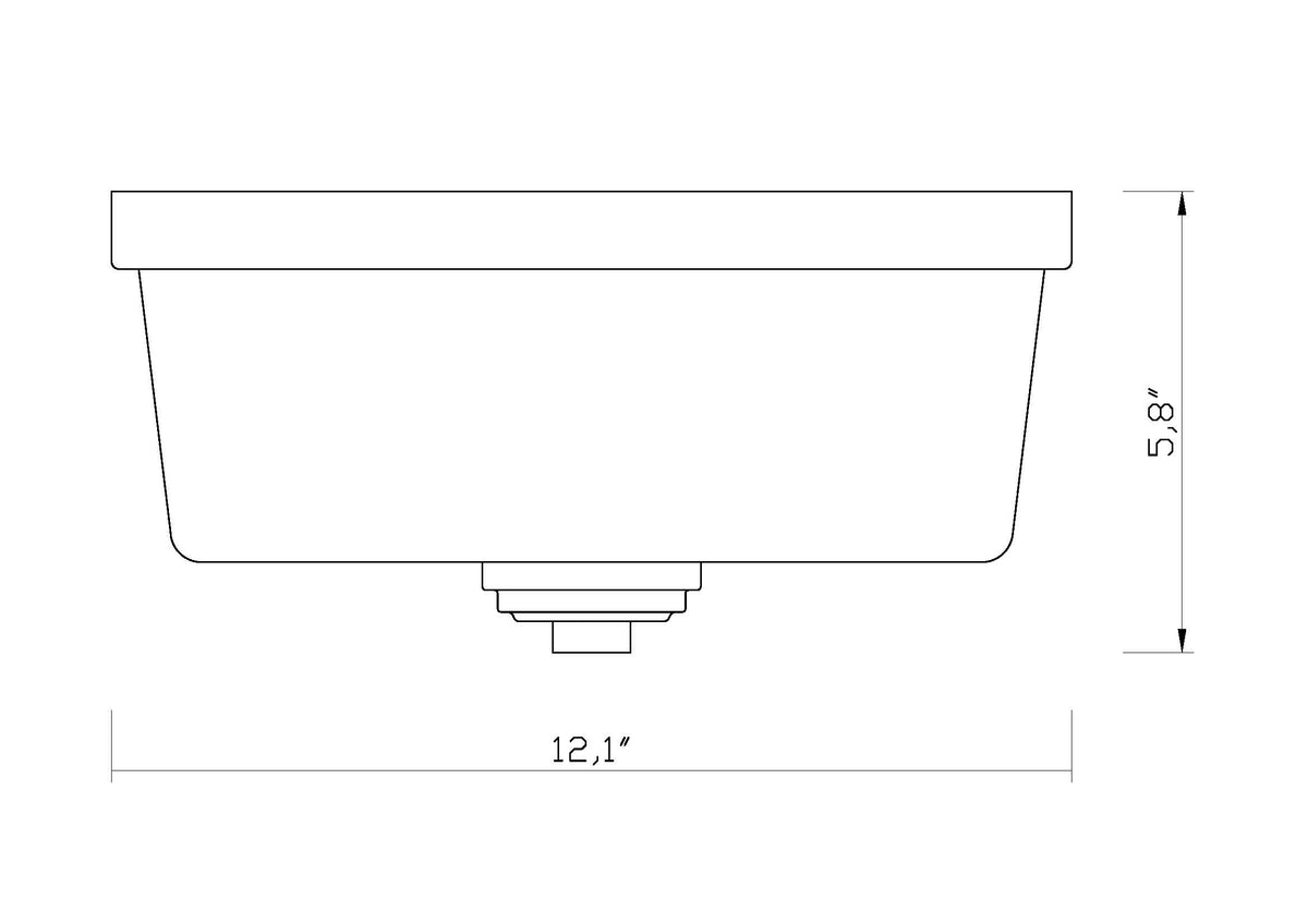 Arlington 12.25-in Flush Mount 2 x 60W - Medium