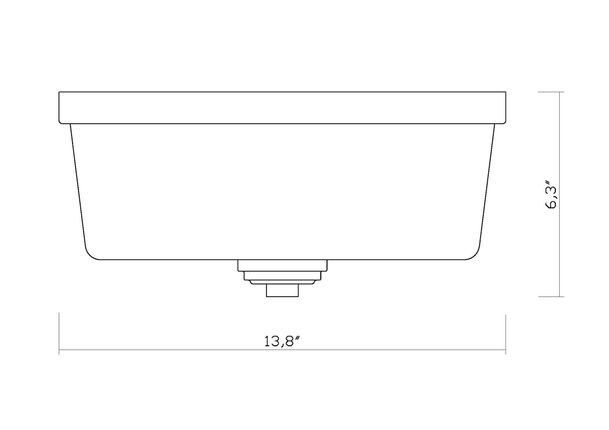 Arlington 14-in Flush Mount