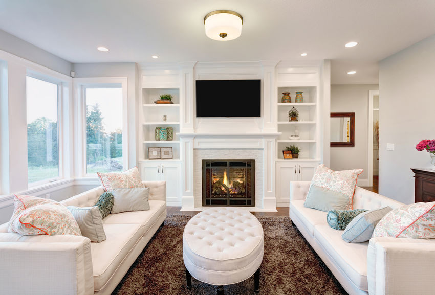 Arlington 14-in Flush Mount