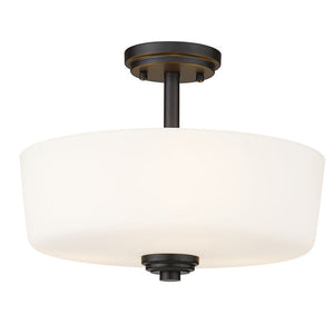 Arlington 14.75-in Semi-Flush