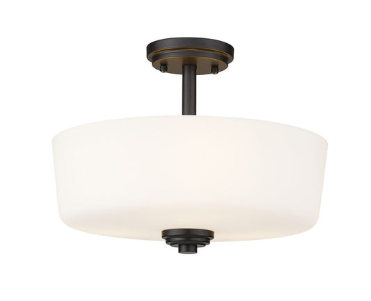 Arlington 14.75-in Semi-Flush