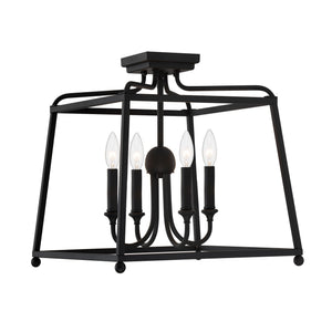 Sylvan 16'' Semi Flush Mount