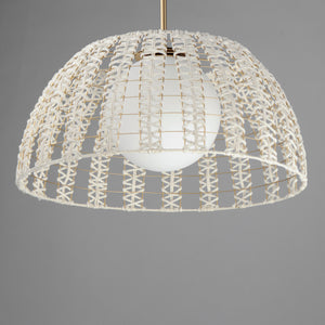 Macrame 1-Light Pendant