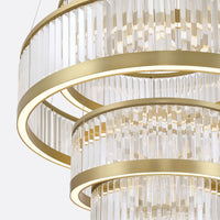 Empra 5-Tiers 5-Light 47" Integrated LED Grand Chandelier