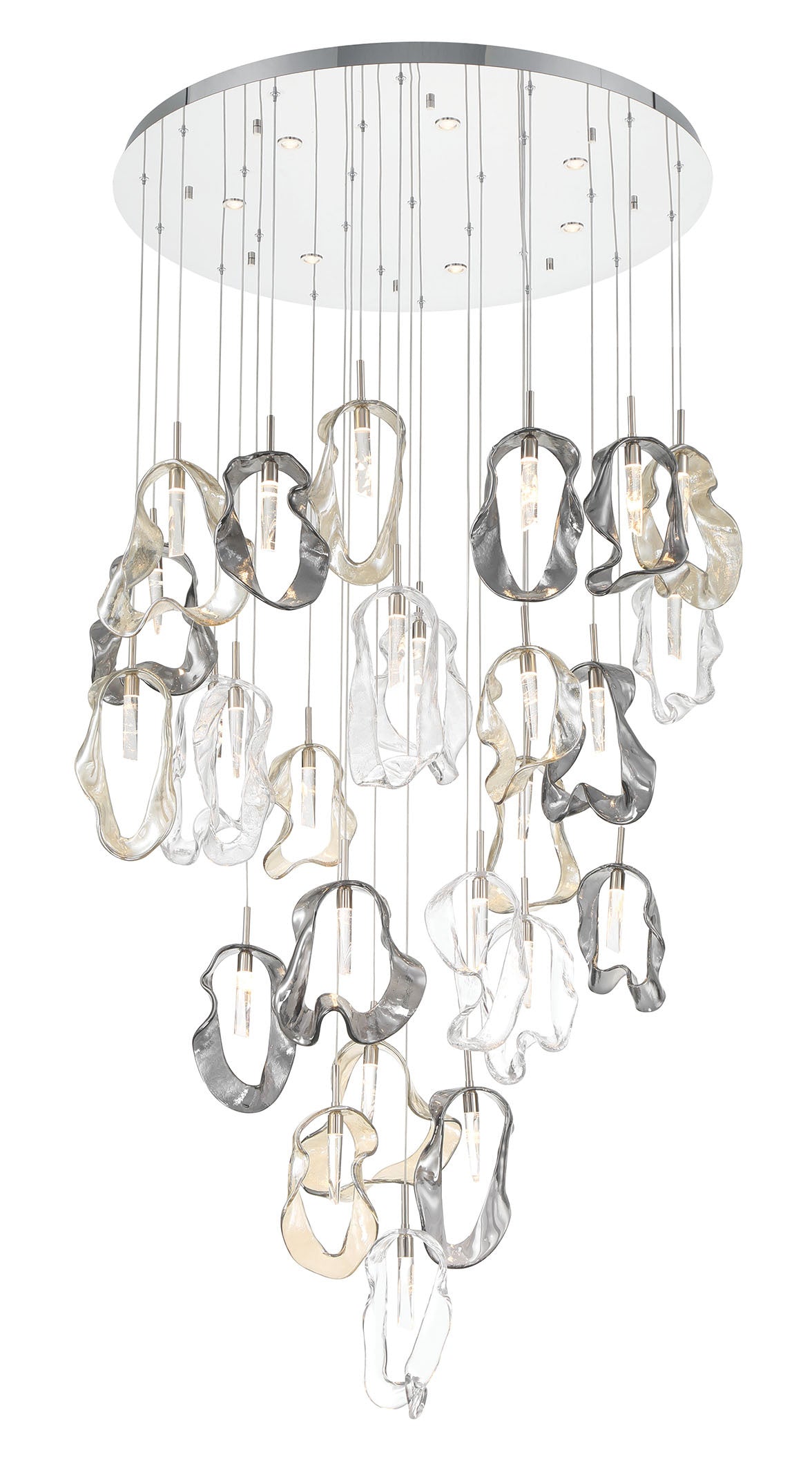 Norah 26-Light 39" Integrated LED Grand Chandelier