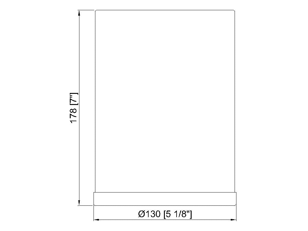 Arlo 5.25-in Flush Mount 1 x 60W - Medium