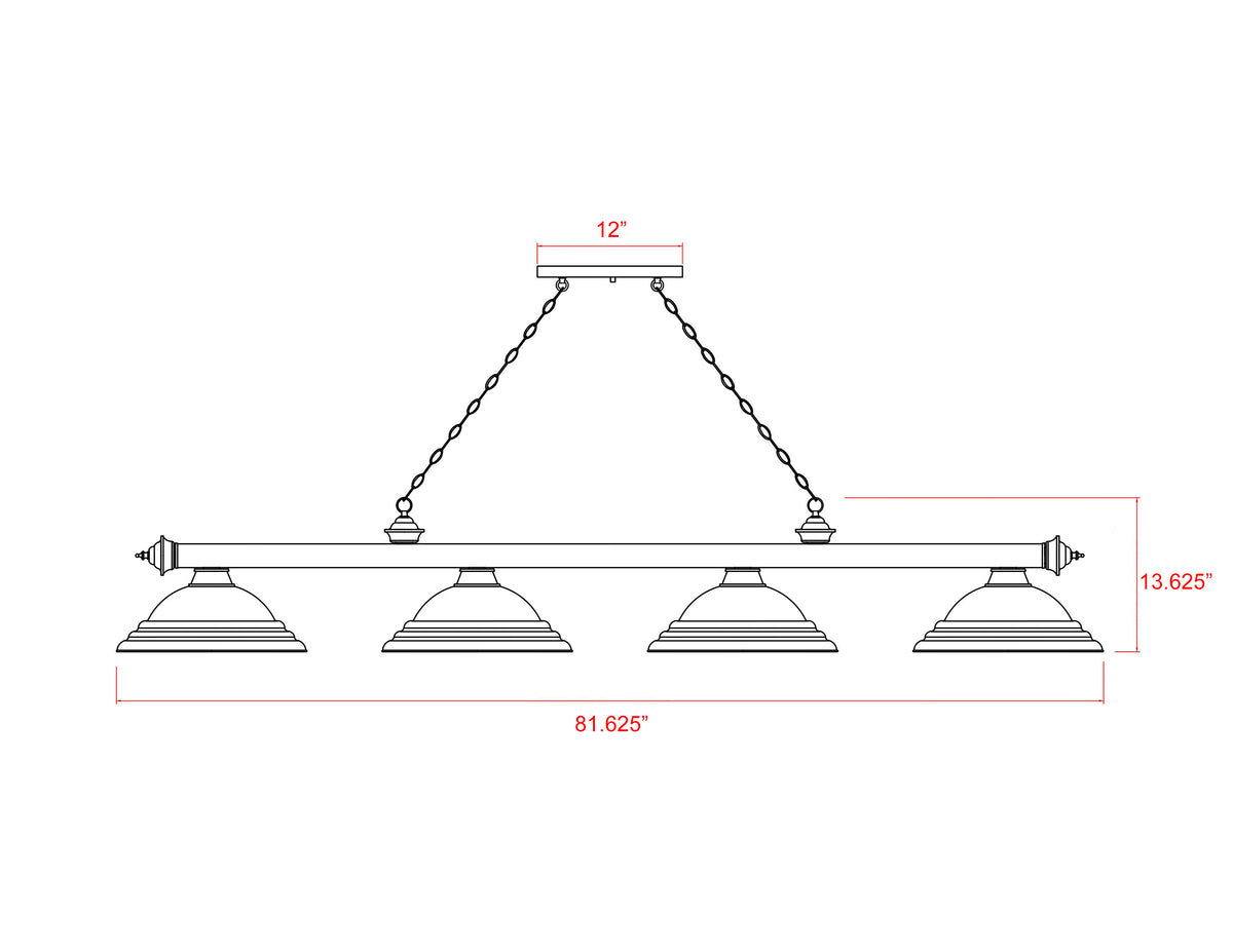 Cordon 4 Light Billiard
