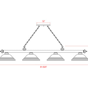 Cordon 4 Light Billiard