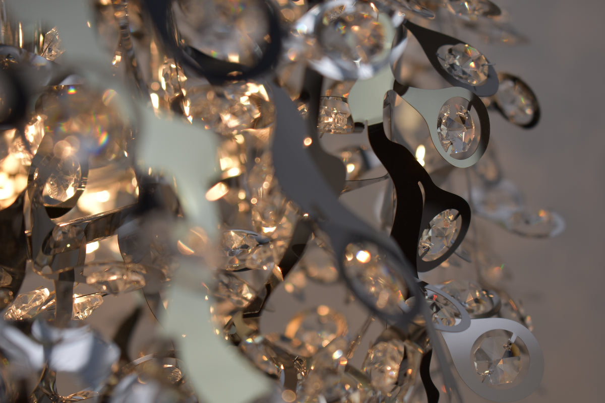 Comet 50" Crystal Pendant