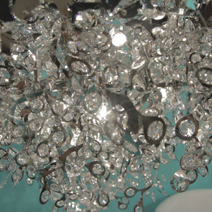 Comet 50" Crystal Pendant