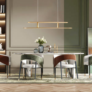 Cadoux 44" Integrated LED Linear Chandelier