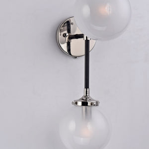 Atom 2-Light Wall Sconce