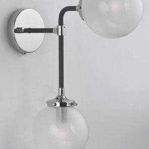 Atom 2-Light Wall Sconce