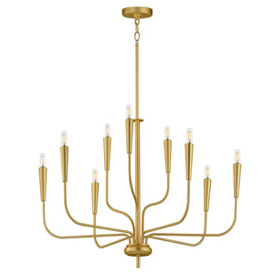 Vela 9-Light Chandelier