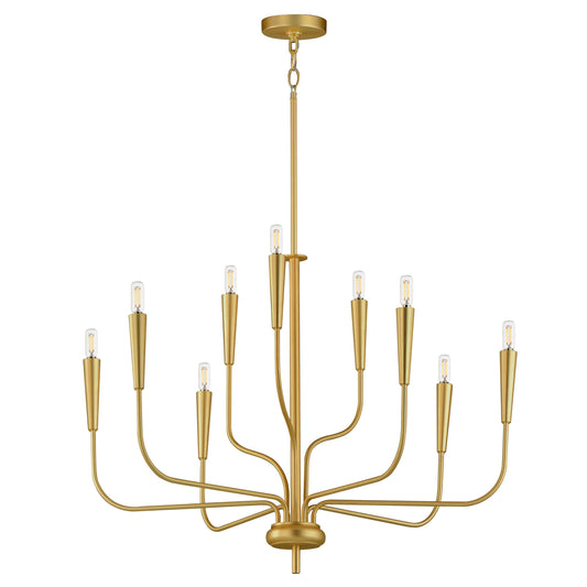 Vela 9-Light Chandelier
