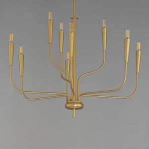 Vela 9-Light Chandelier