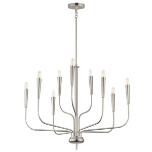 Vela 9-Light Chandelier