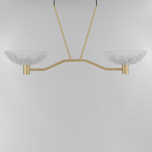 Metropolis 2-Light Linear LED Pendant