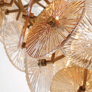 Sue-Anne 5-Tiers 27-Light 45" Grand Chandelier