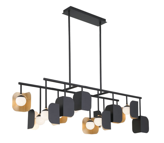 Cornice 14-Light 60" Integrated LED Grand Chandelier