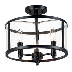 Sentinel 3-Light Semi Flush