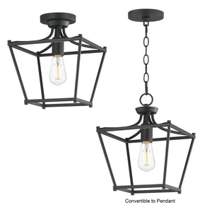 Clifton Single Pendant / Semi-Flush
