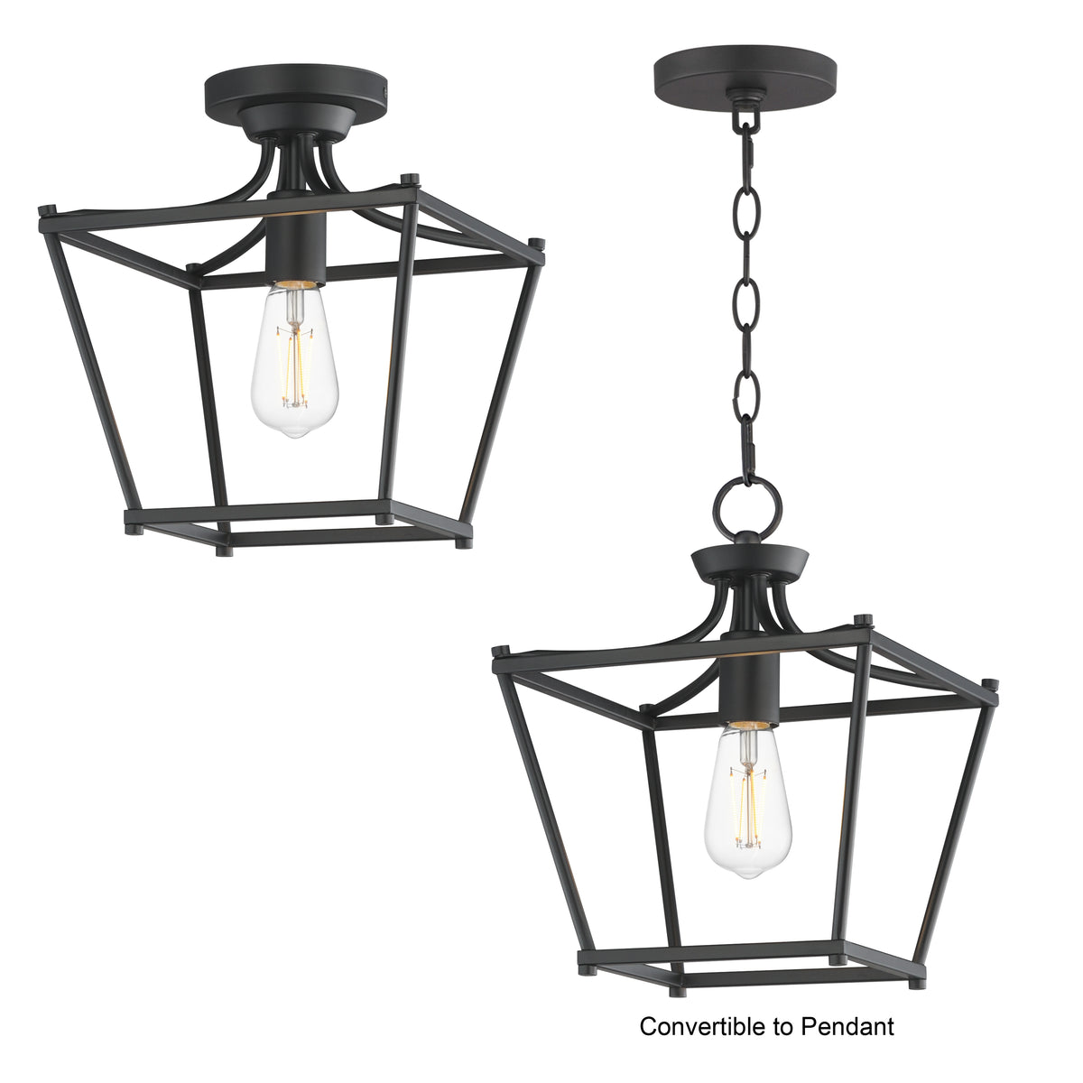 Clifton Single Pendant / Semi-Flush