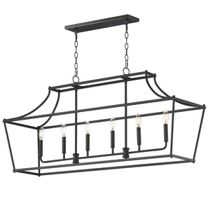 Clifton 6-Light Linear Pendant