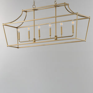 Clifton 6-Light Linear Pendant
