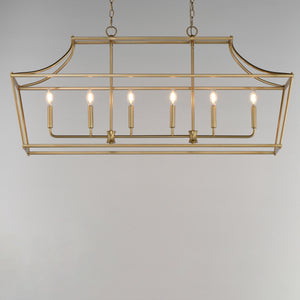 Clifton 6-Light Linear Pendant