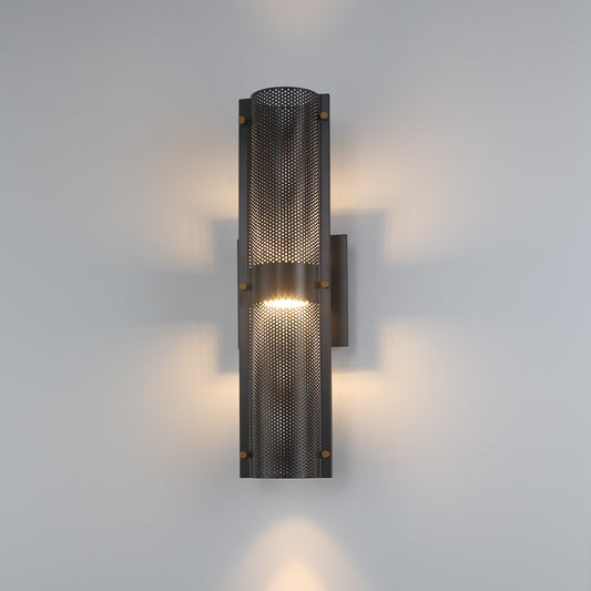 Westcliffe 2-Light 17" Integrated LED Outdoor Wall Sconce