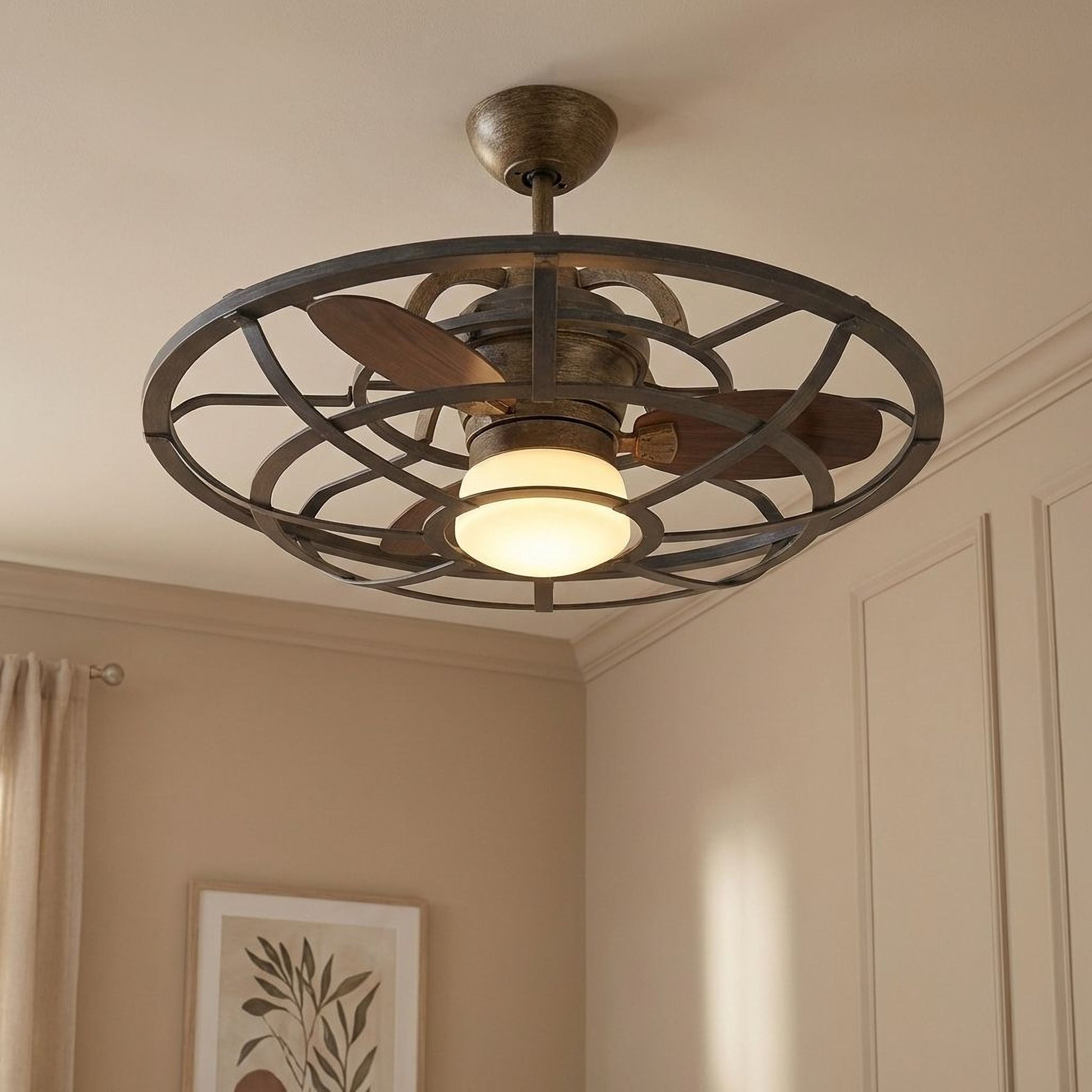 Alsace LED Fan D'Lier