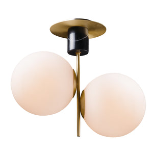 Vesper 2-Light Semi-Flush