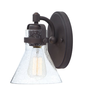 Seafarer 1-Light Wall Sconce With Bulb
